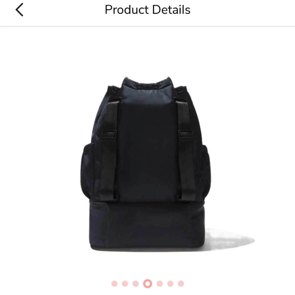 new beyond yoga convertible gym bag black color for gym or even cute diaper bag - Picture 3 of 4